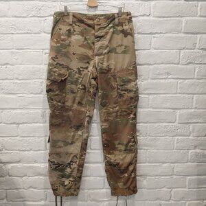 US Army Combat Cargo Pants Men 34x32 M Green Camo RipStop Tactical Insect Shield